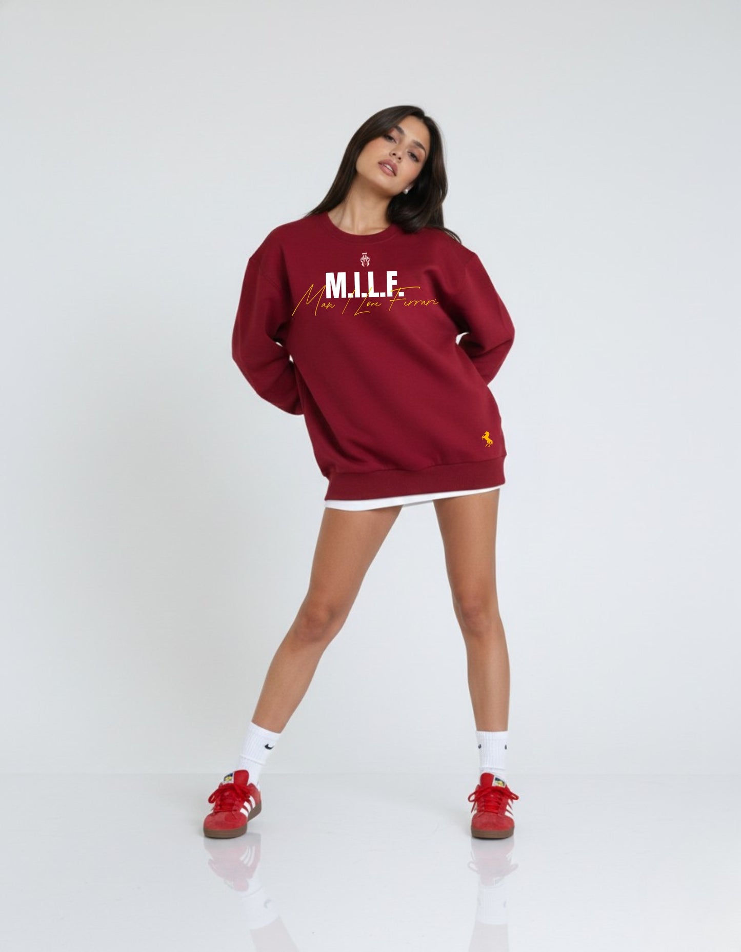 Ferrari Fan Merch Oversized Tshirt