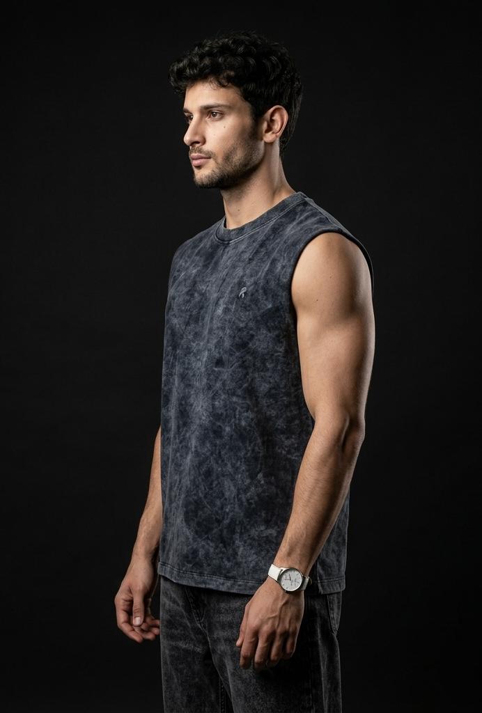 Oversized Tank - Grey