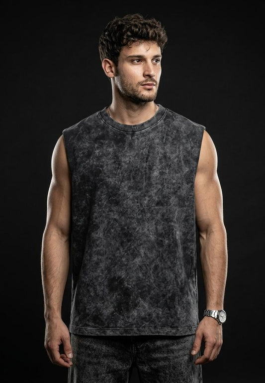 Oversized Tank - Grey