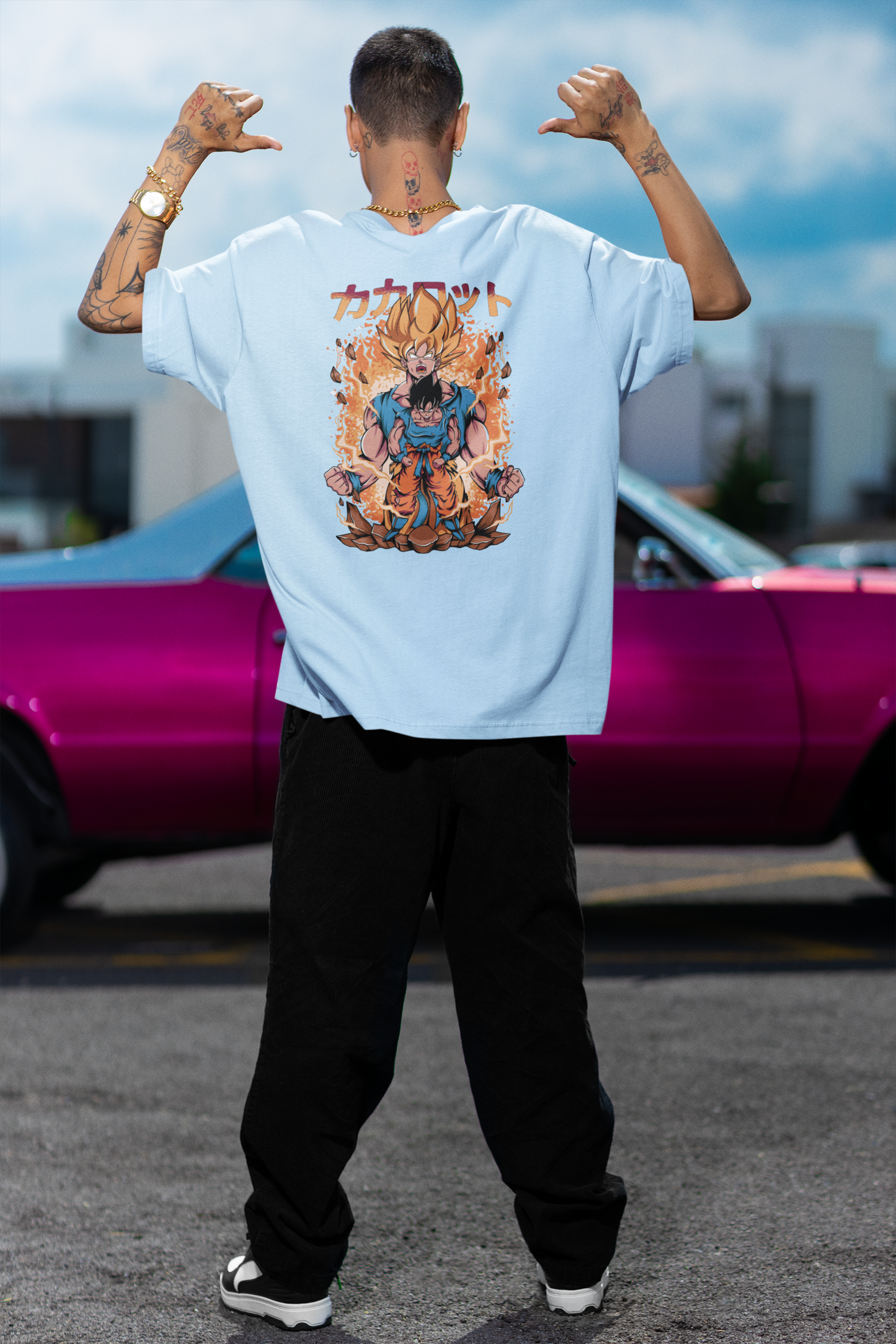 Dragon Ball Z Gohan Unisex Oversized Tshirt