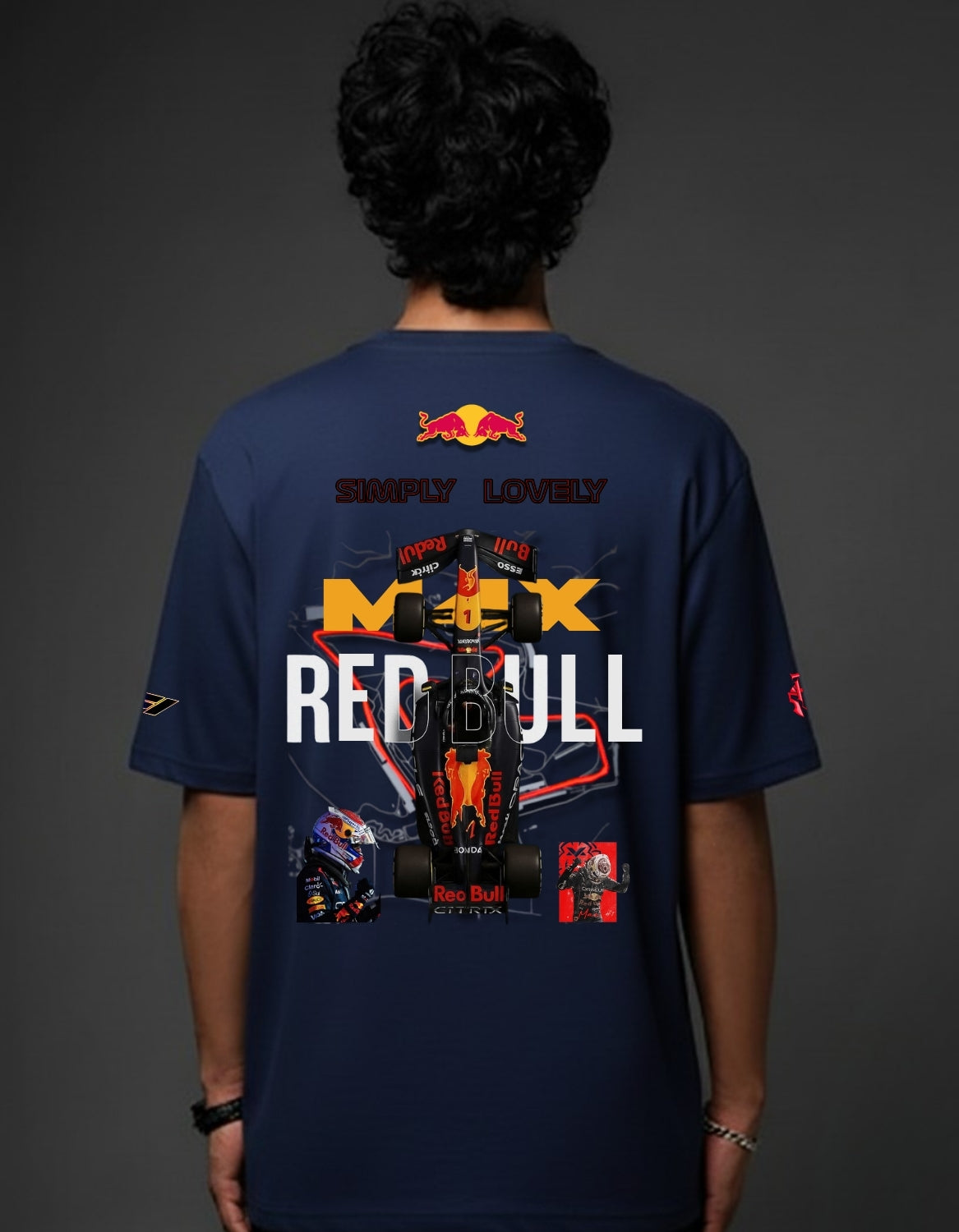 Max Verstappen T-Shirt India | Oversized F1 Fan Merch | The House of Tees