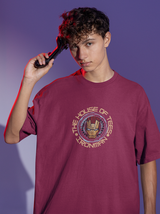 Avengers Ironman Unisex Oversized Tshirt