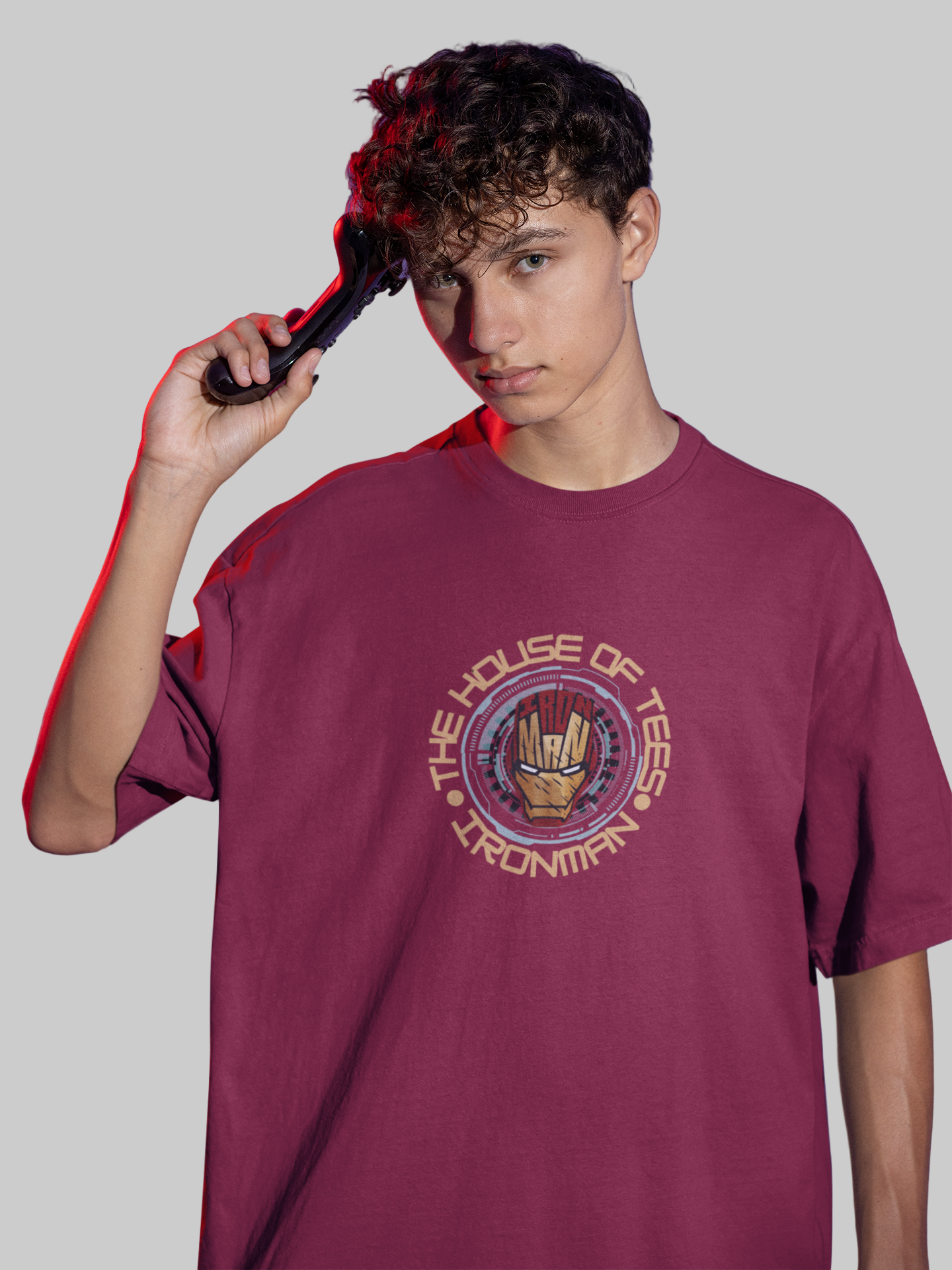 Avengers Ironman Unisex Oversized Tshirt