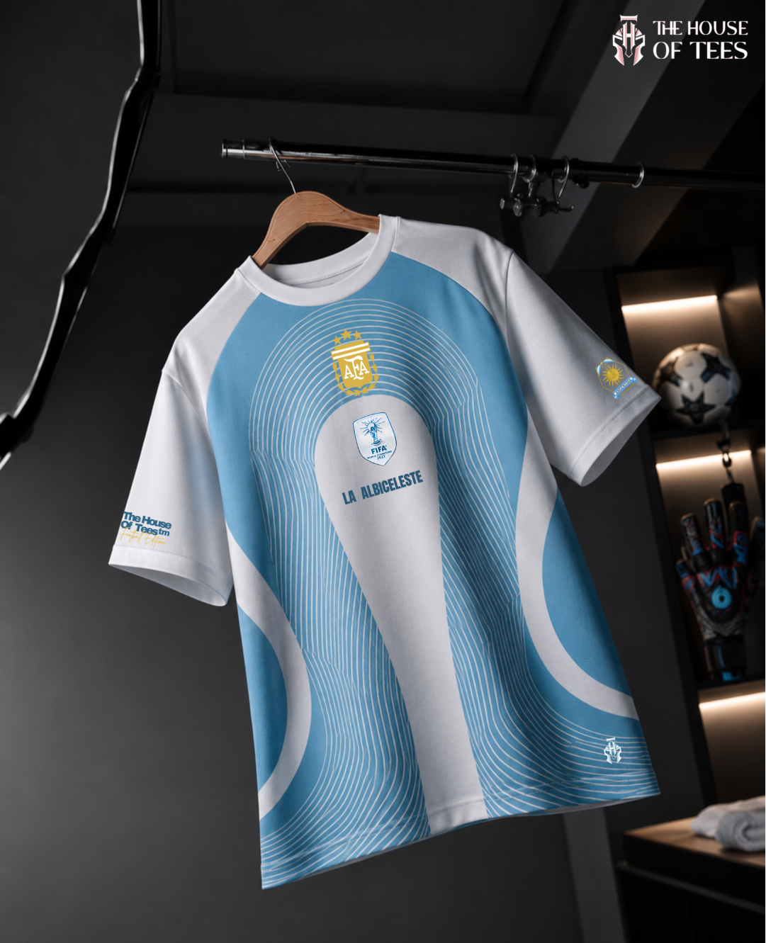 ARGENTINA OVERSIZED TSHIRT | FIFA WORLD CUP 2026 | THE HOUSE OF TEES