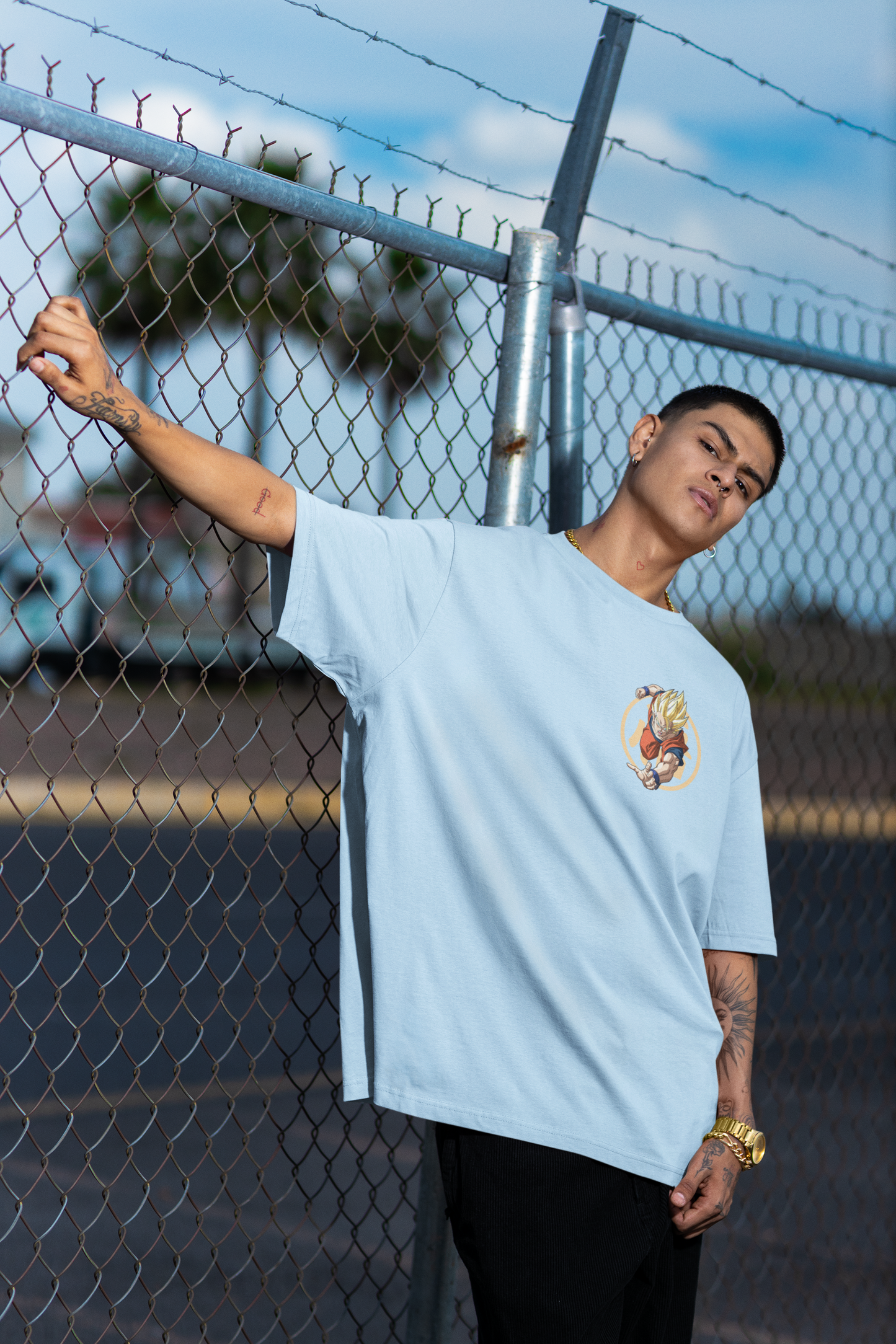 Dragon Ball Z Gohan Unisex Oversized Tshirt