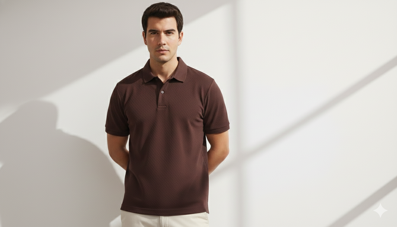 Luxé Polo - Brown