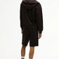 Brown Unisex Zipper Hoodie Solid