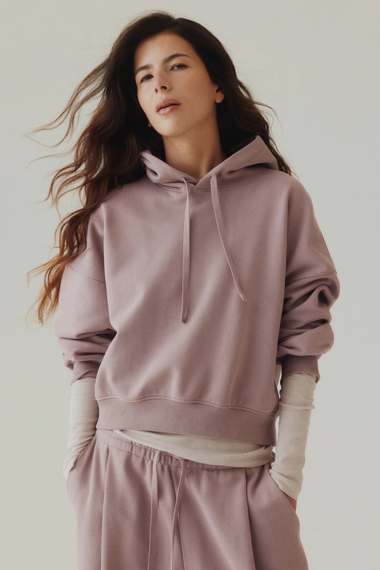 Oyster Pink Unisex Hoodie