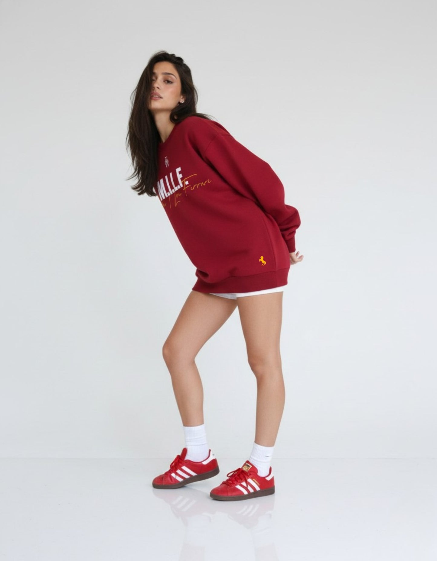 Ferrari Fan Merch Oversized Tshirt