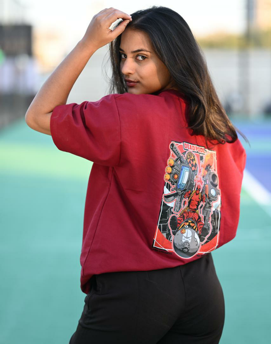 DeadPool Unisex Oversized Tshirt
