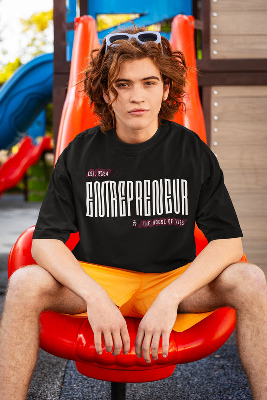 The Entrepreneur Origin Oversized Tshirt