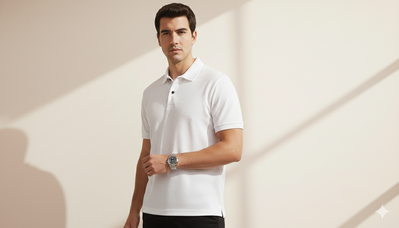 Luxé Polo - White