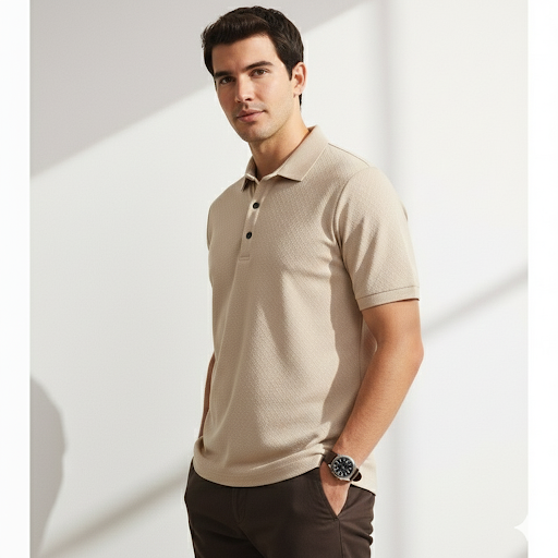 Luxé Polo - Beige