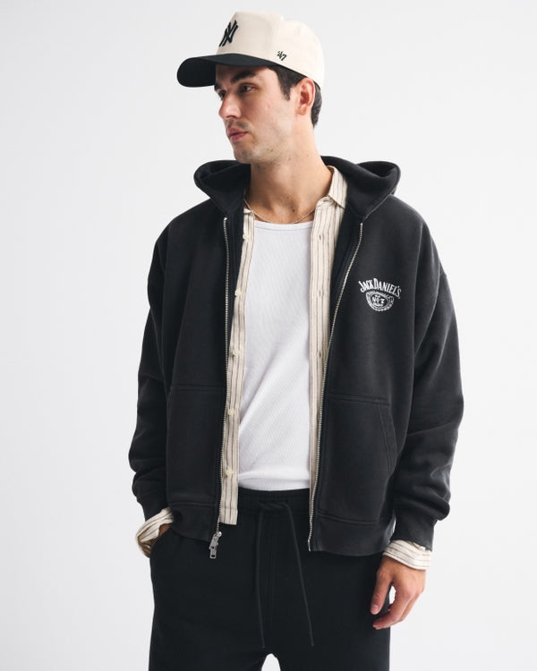 Jack Daniels Zipper Hoodie