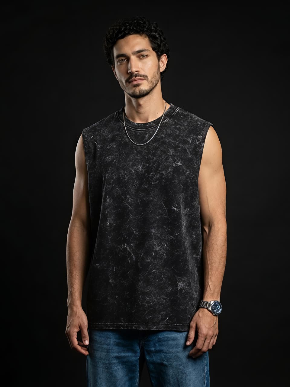 Oversized Tank - Black