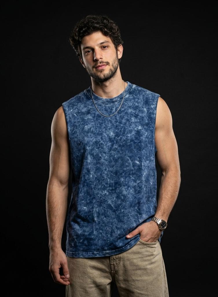 Oversized Tank - Navy