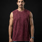 Oversized Tank - Maroon