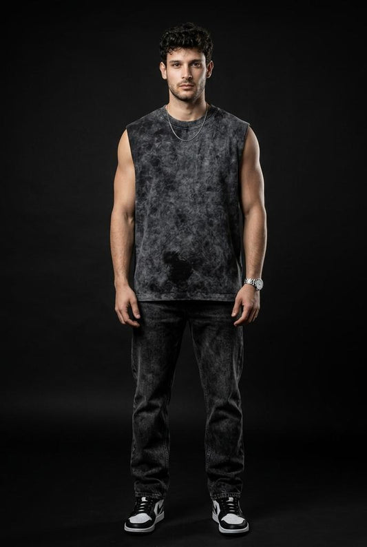 Oversized Tank - Grey