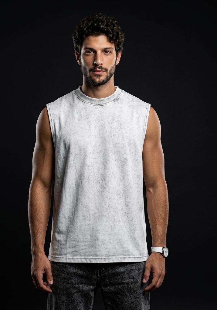 Oversized Tank - White