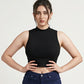 Halter Neck Tank Top - Black