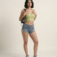 V neck Tank Top - Olive