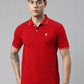 Regular Fit Textured Polo Tshirt