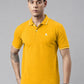 Regular Fit Textured Polo Tshirt