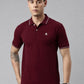 Regular Fit Textured Polo Tshirt