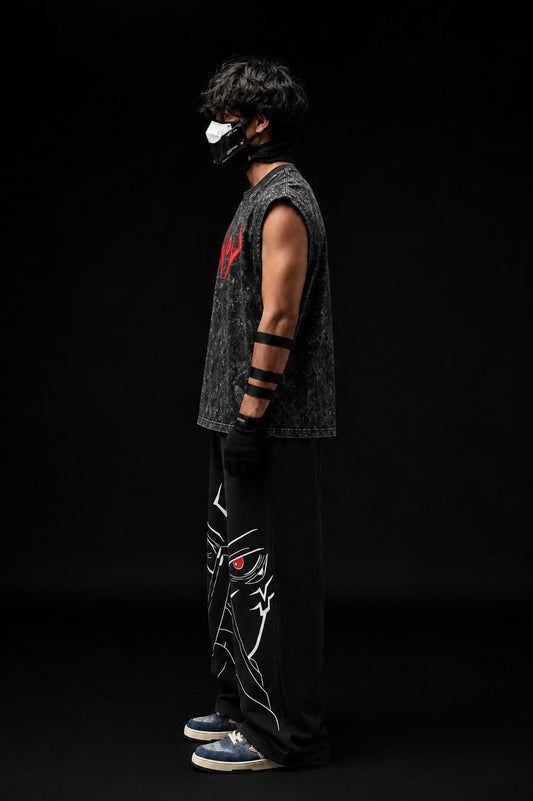 Oversized Tank - Sukuna Jujutsu Kaisen Unisex