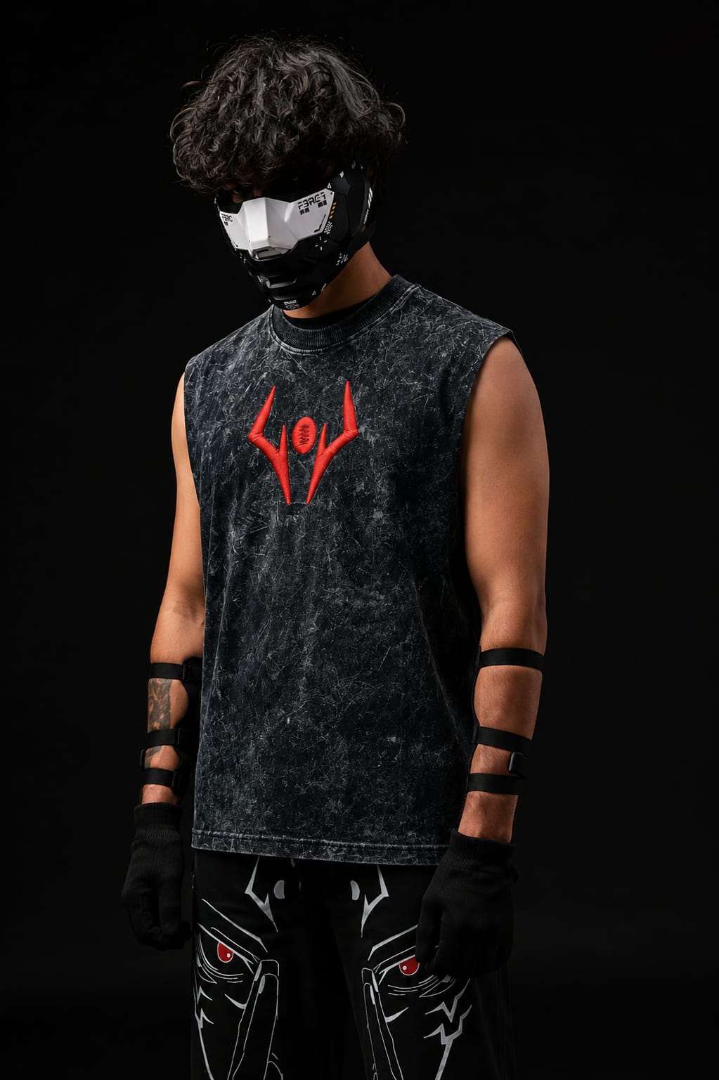 Oversized Tank - Sukuna Jujutsu Kaisen Unisex