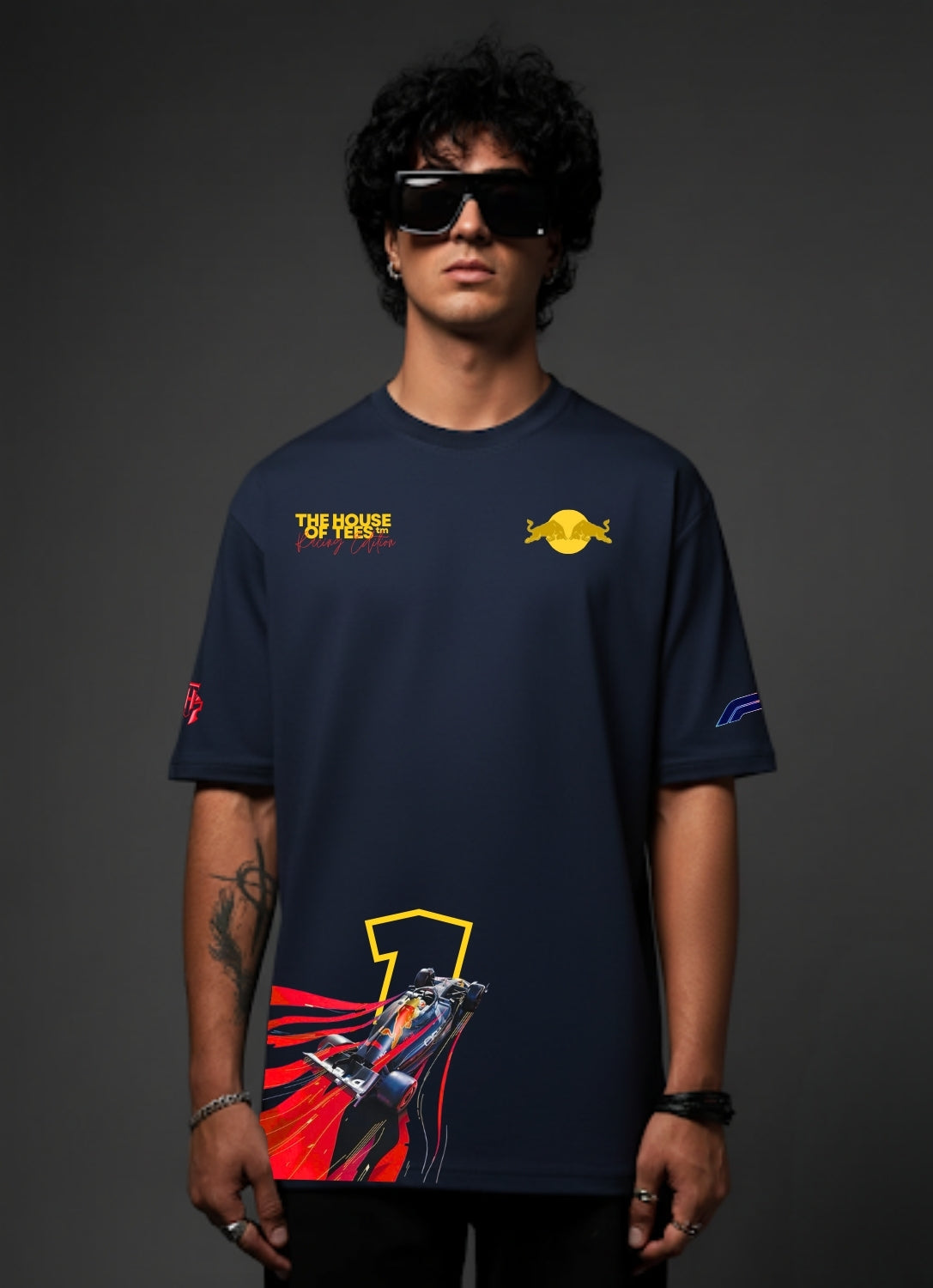 Max Verstappen T-Shirt India | Oversized F1 Fan Merch | The House of Tees