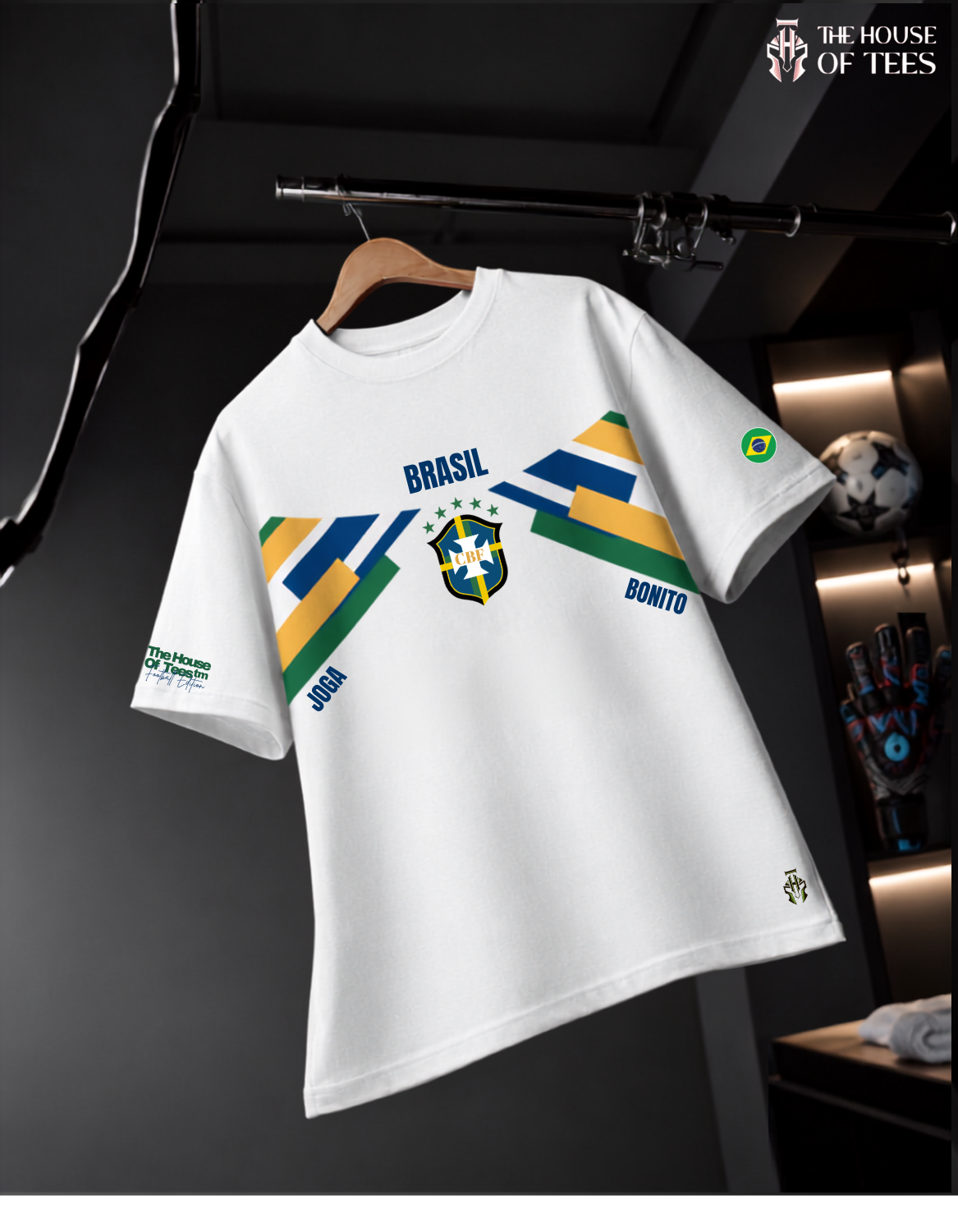 BRAZIL OVERSIZED TSHIRT | FIFA WORLD CUP 2026 | THE HOUSE OF TEES