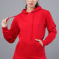Red Solid Hoodie