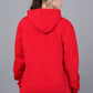 Red Solid Hoodie